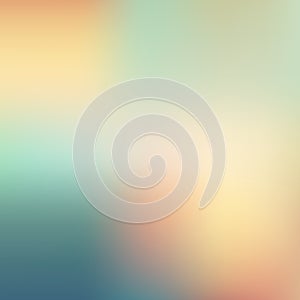 Vector illustration of soft colored abstract background
