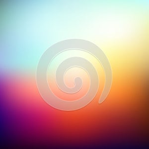 Vector illustration of soft colored abstract background. Summer light background.