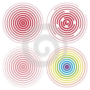 Vector illustration for sound wave