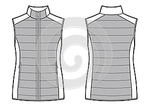A Vector Illustration of Sport Waistcoat