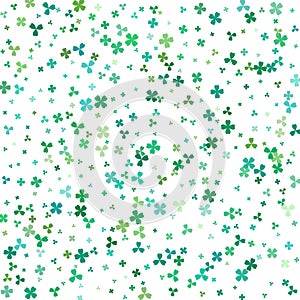 Vector Illustration of a St. Patrick`s Day Background
