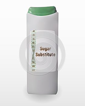 Vector illustration of a sugar substitute. Sweetener in tablets.