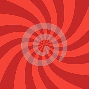 Vector illustration for swirl design. Swirling radial pattern background. Vortex starburst spiral twirl square. Helix rotation ray