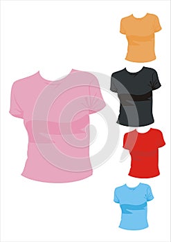 Vector illustration t-shirt 1