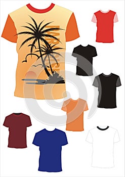 Vector illustration t-shirt 4
