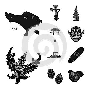 Vector illustration of and traditional logo. Set of and bali stock vector illustration.