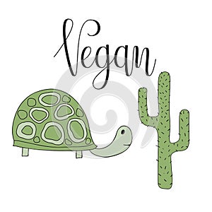 Vector Illustration with Turtle