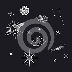 Vector illustration of universe