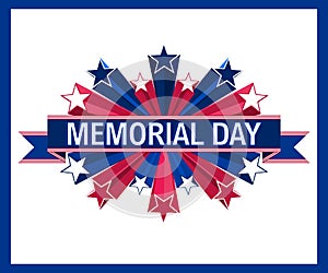 Vector illustration for US Memorial Day