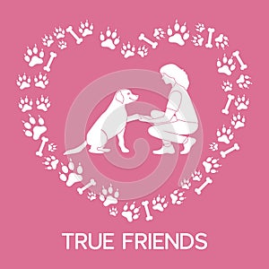 People Pet Dog Training Friendship Gives Paw Play