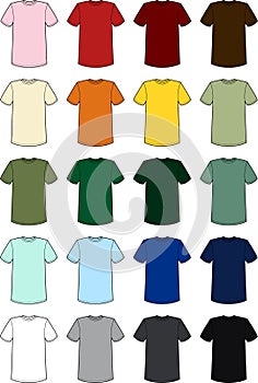 Mens Tee Templates photo