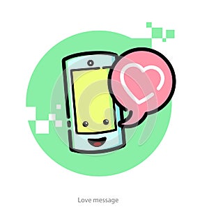 Vector illustrayion for Valentines Day
