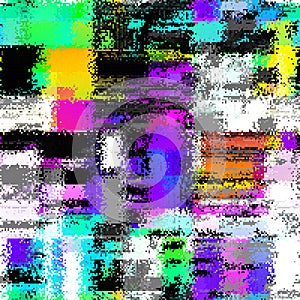 Pattern of a random small dots. Noise background. Seamless image