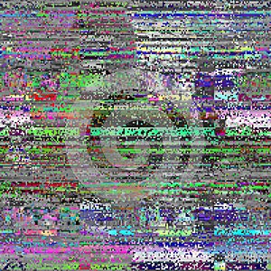 Pattern of a random small dots. Noise background. Seamless image