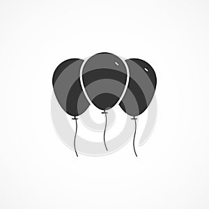 Vector image balloon icon.