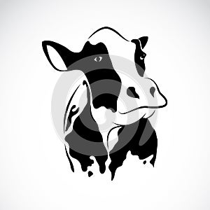 Vector image of an cow