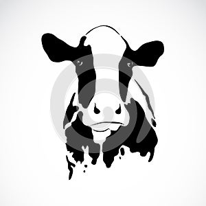 Vector image of an cow