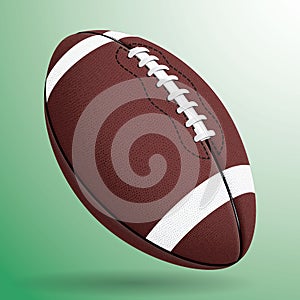 Vector image of football ball