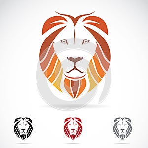 Vector image of an lion head