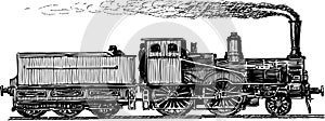 Starobylý lokomotiva 