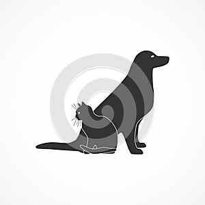 Vector image pets icon.