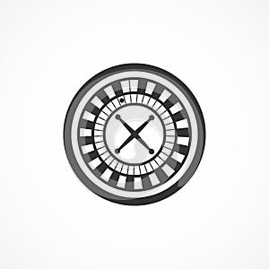 Vector image roulette icon.