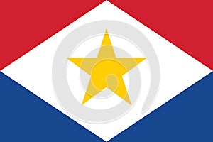 Vector Image of Saba Flag