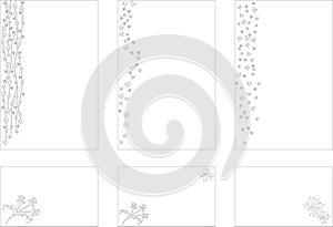 vector image.sandblast.abstraction border design