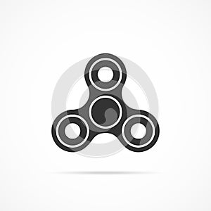 Vector image spinner icon.