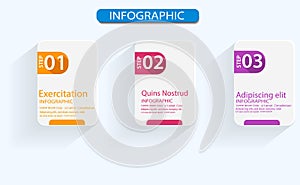 Vector Infographic label design template with icons and 4 options or steps. Can be used for process diagram,