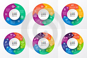 Vector infographic template