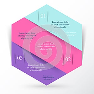 Vector infographic template