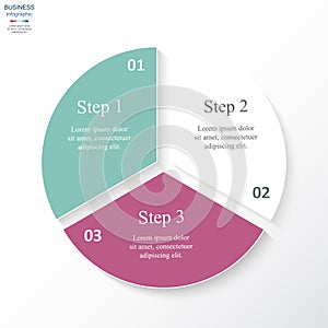 Vector infographic template