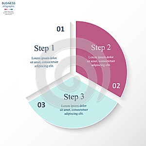 Vector infographic template