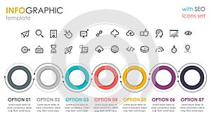Vector infographic template