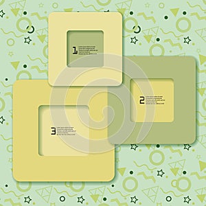 Vector inforaphic elements