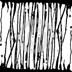 Vector ink spreads drops blots on a white background. photo