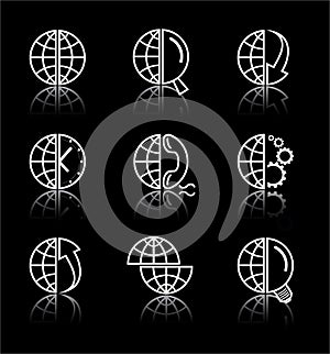 Vector internet icons