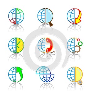 Vector internet icons