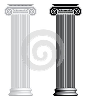 Vector Ionic column