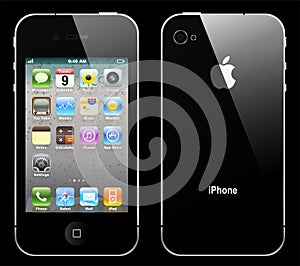 Vector iphone 4