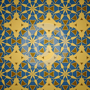 Vector Islamic Ornamental Seamless Pattern