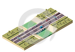 Vector isometric bridge