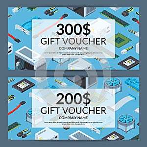 Vector isometric electronic devices discount