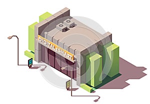 Vector isometric gadgets and computer store