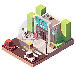 Vector isometric laundromat