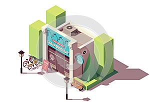 Vector isometric laundromat