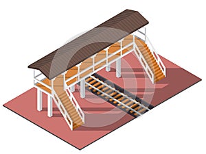 Vector isometric overpass