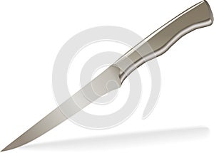 Vector kitchen boning knife