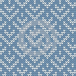 Vector knitted background, seamless